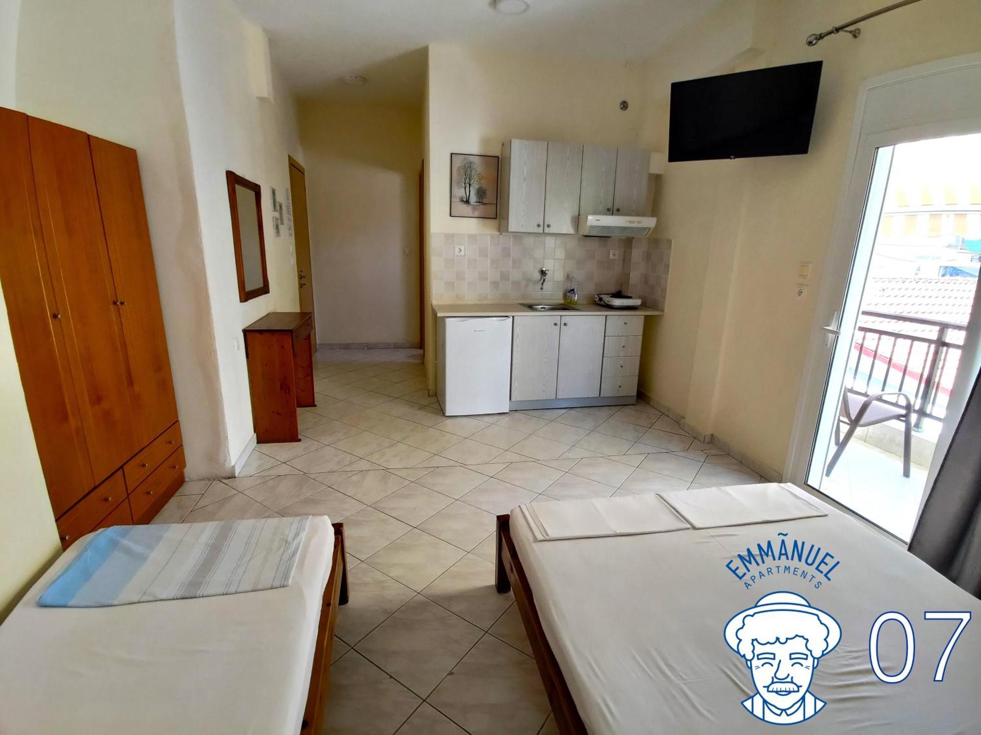 Emmanuel Apartments Paralía Zewnętrze zdjęcie