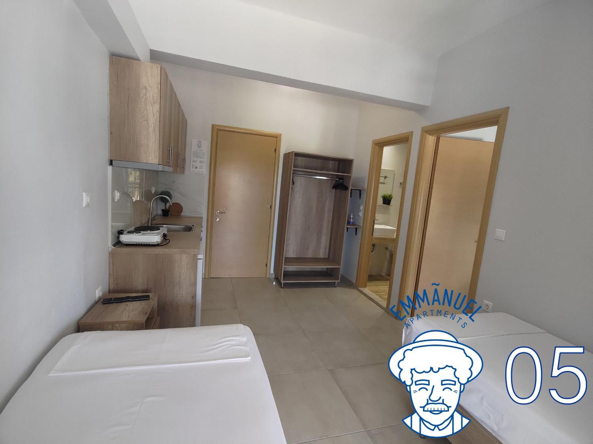 Emmanuel Apartments Paralía Zewnętrze zdjęcie