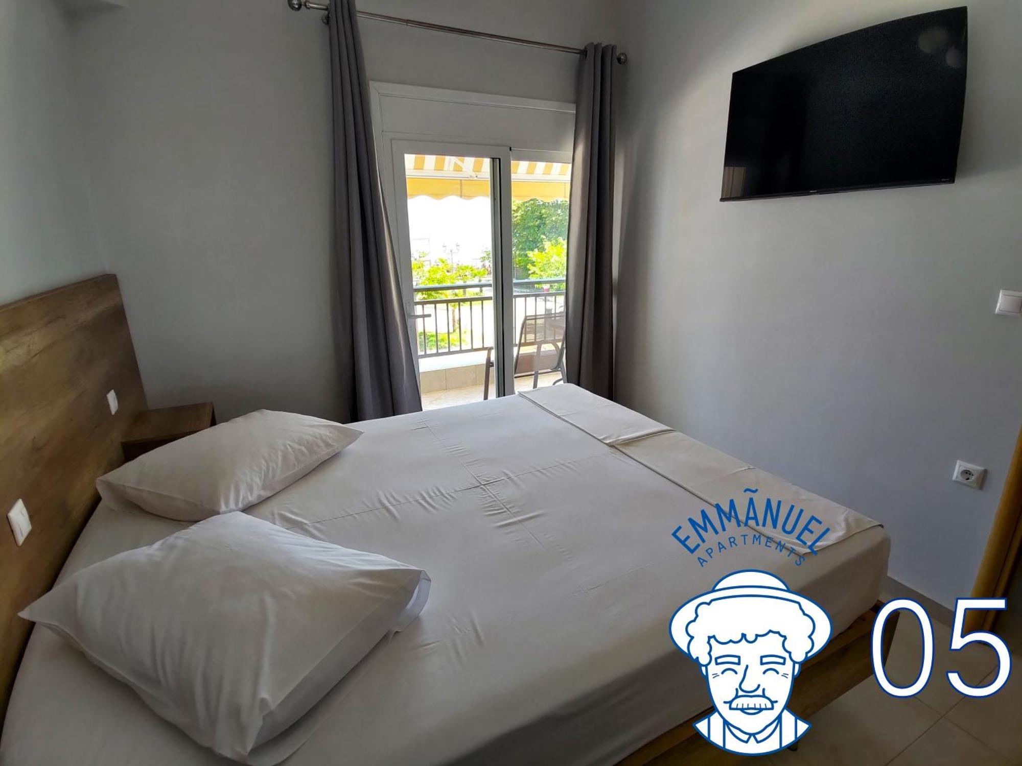 Emmanuel Apartments Paralía Zewnętrze zdjęcie