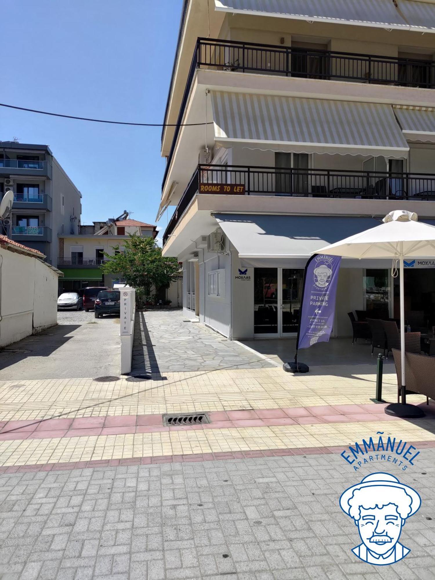 Emmanuel Apartments Paralía Zewnętrze zdjęcie